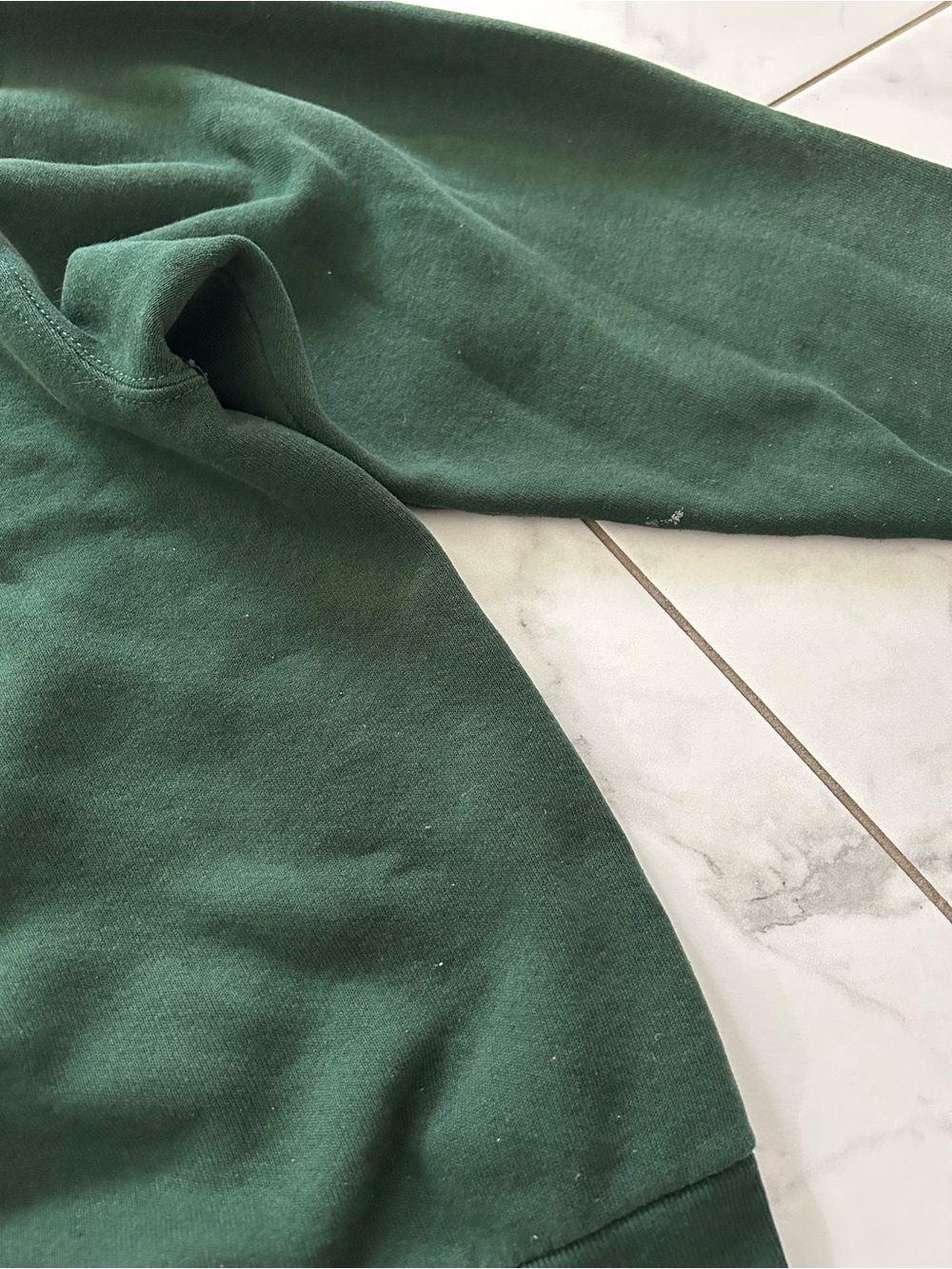 Vintage Pine Green 'Songs of Winter’ Songbirds Nature 90’s Crewneck Sweatshirt - Picture 6 of 8